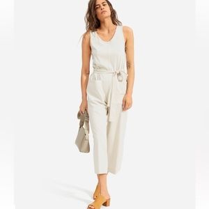 Everlane The Luxe Cotton Jumpsuit in small